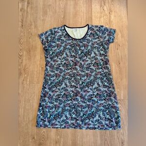 L.L. Bean Multicolor Paisley Women's Nightgown